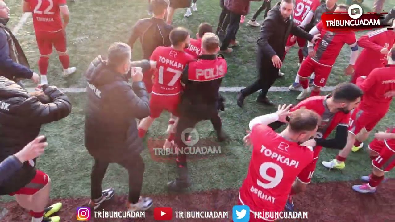 Kritik maçta kazanan Cevatpaşa - Topkapı Maç Özeti Maç Sonu ortalık karıştı bir an!