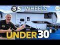 3 small 5th wheels under 30 feet