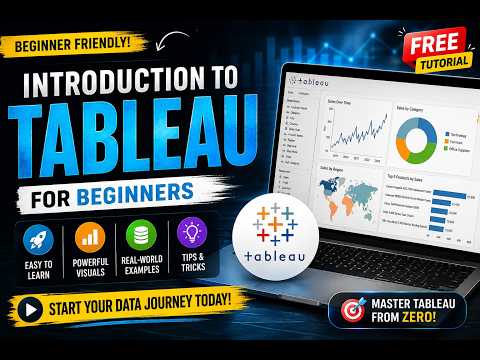 Tableau Tutorial for Beginners — Learn Data Visualization from Scratch