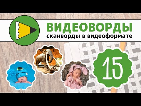 Сканворды Онлайн - Видеоворды - 015 3 Сезон