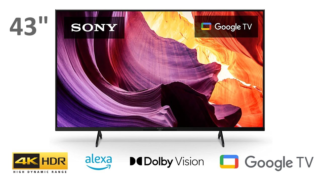 Sony X80K KD-43X80K 43 Inch 4K LED Smart Google TV 