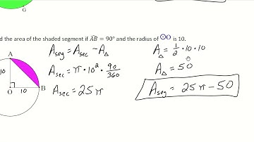 11.6 Areas of Circles Sectors and Segments