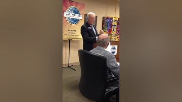 Evaluation Speech 4 speaking to inform