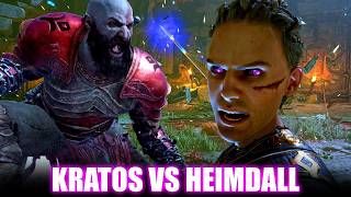 God of War Ragnarok - Kratos Vs. Heimdall Boss Fight