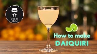 Cocktail tutorial | How to make classic Daiquiri