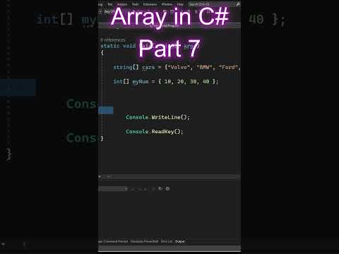 Master Arrays & Take Your C# Skills to the NEXT LEVEL! - Part 7