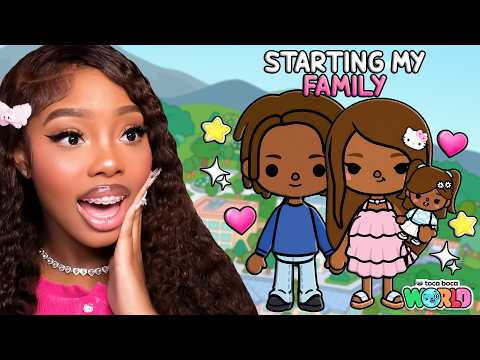 Starting My Toca Family ⭐ | Toca Boca 🩷