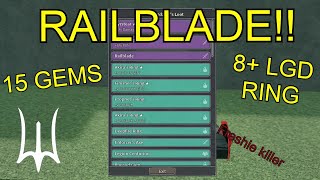 FRESHIE KILLER DROPS RAILBLADE!!! | Deepwoken
