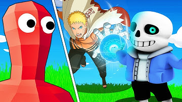 I UPGRADE This Wobbler Into SANS, SONIC, NARUTO and MORE! - (TABS) Totally Accurate Battle Simulator