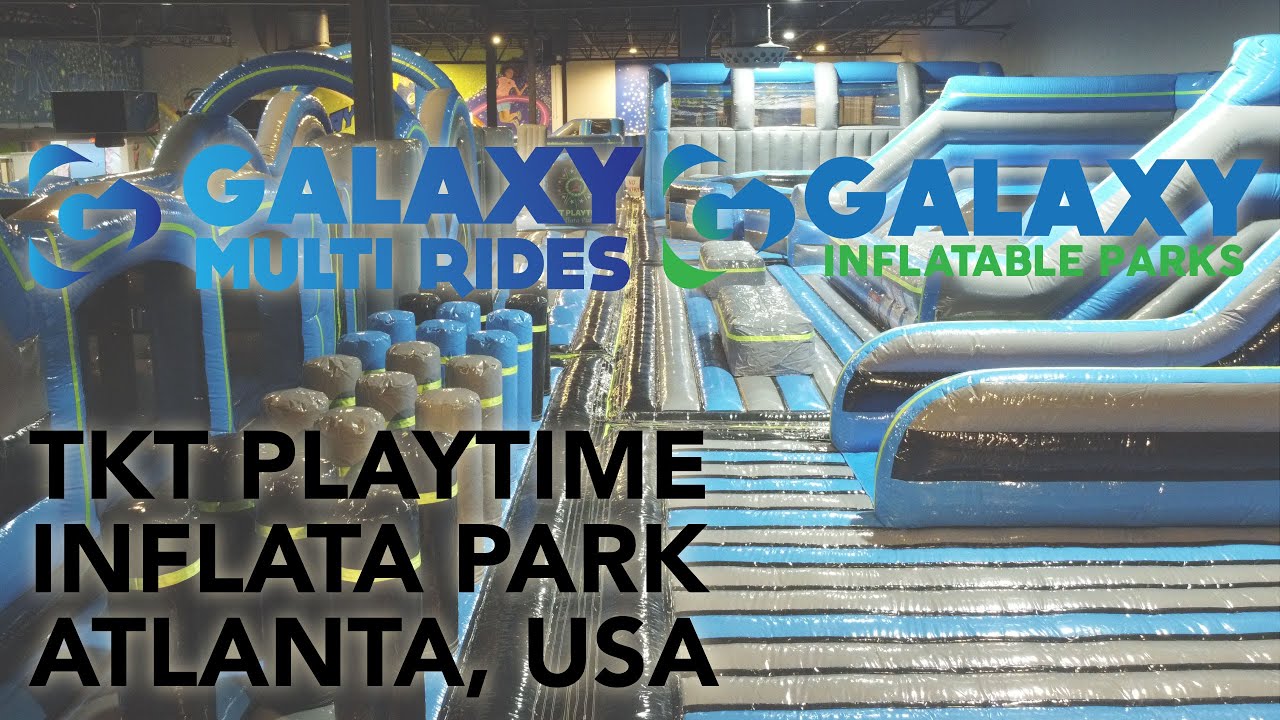 TKT Playtime Inflata Park Atlanta's Largest Inflatable Park YouTube