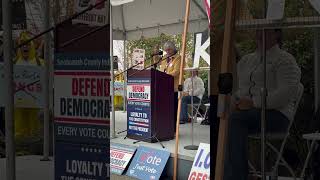Karen Crowley Speech at No Kings Rally, 10/18/2025