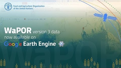 WaPOR-gegevens gebruiken voor precisielandbouw in Google Earth Engine