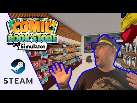 Comic Book Store Simulator gameplay ESPAÑOL | MERECE LA PENA | VENDEDOR DE COMIC JAPONES !