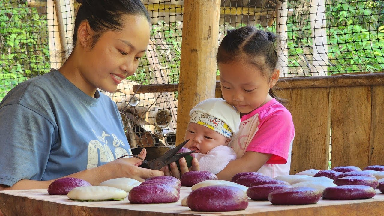 Life of a single mom - and her journey of baking alone while her 4-year ...