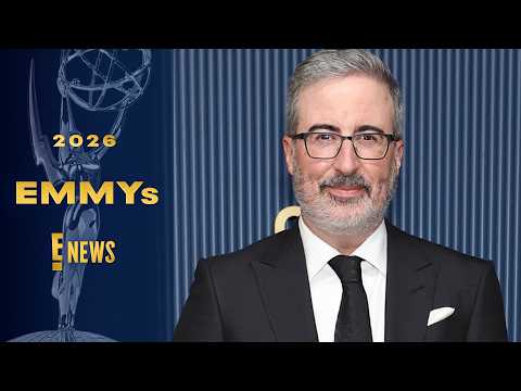 John Oliver Reveals His 50th Birthday Plans Involve a Keg Stand | 2026 Emmys