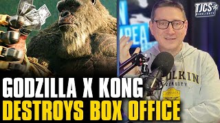 Godzilla X Kong Crushes Opening Weekend
