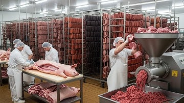 Inside the Most Controversial Sausage Factory in the World – Robotic Perfection, Shocking Process