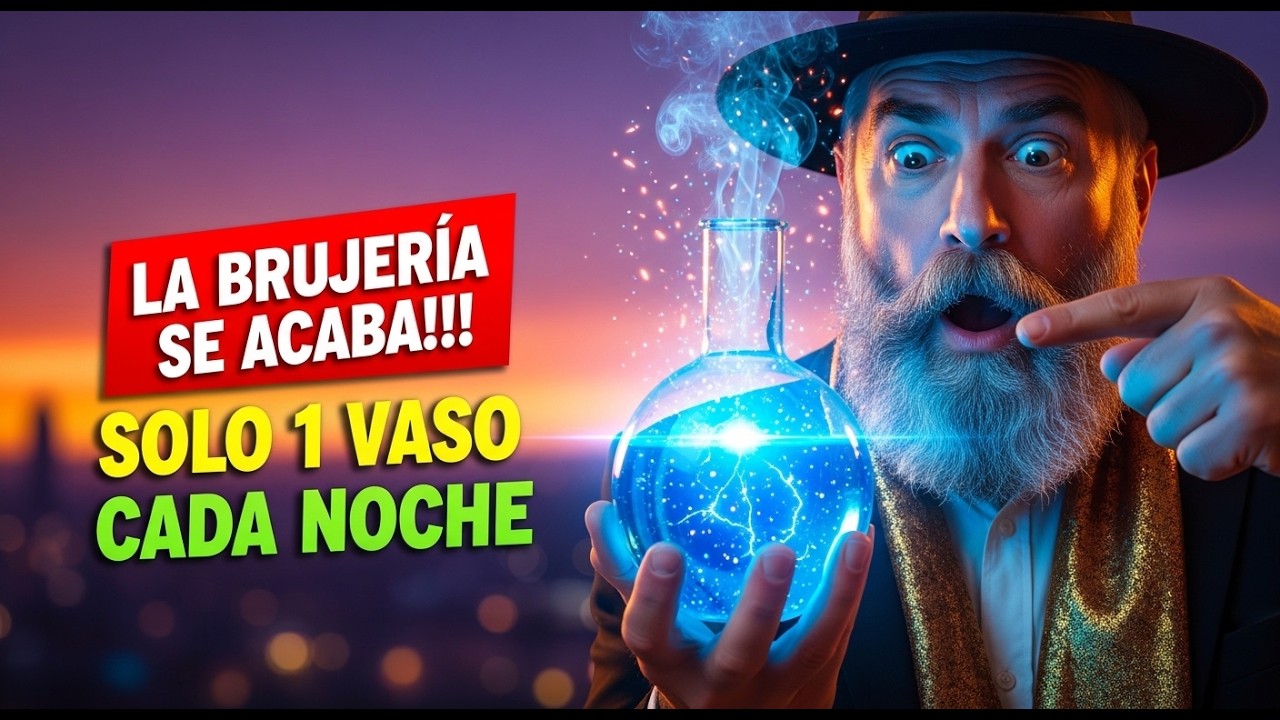La BEBIDA SECRETA que LIMPIA la BRUJERÍA mientras DUERMES (Revelado por Ex Brujo) Sabiduría Judía