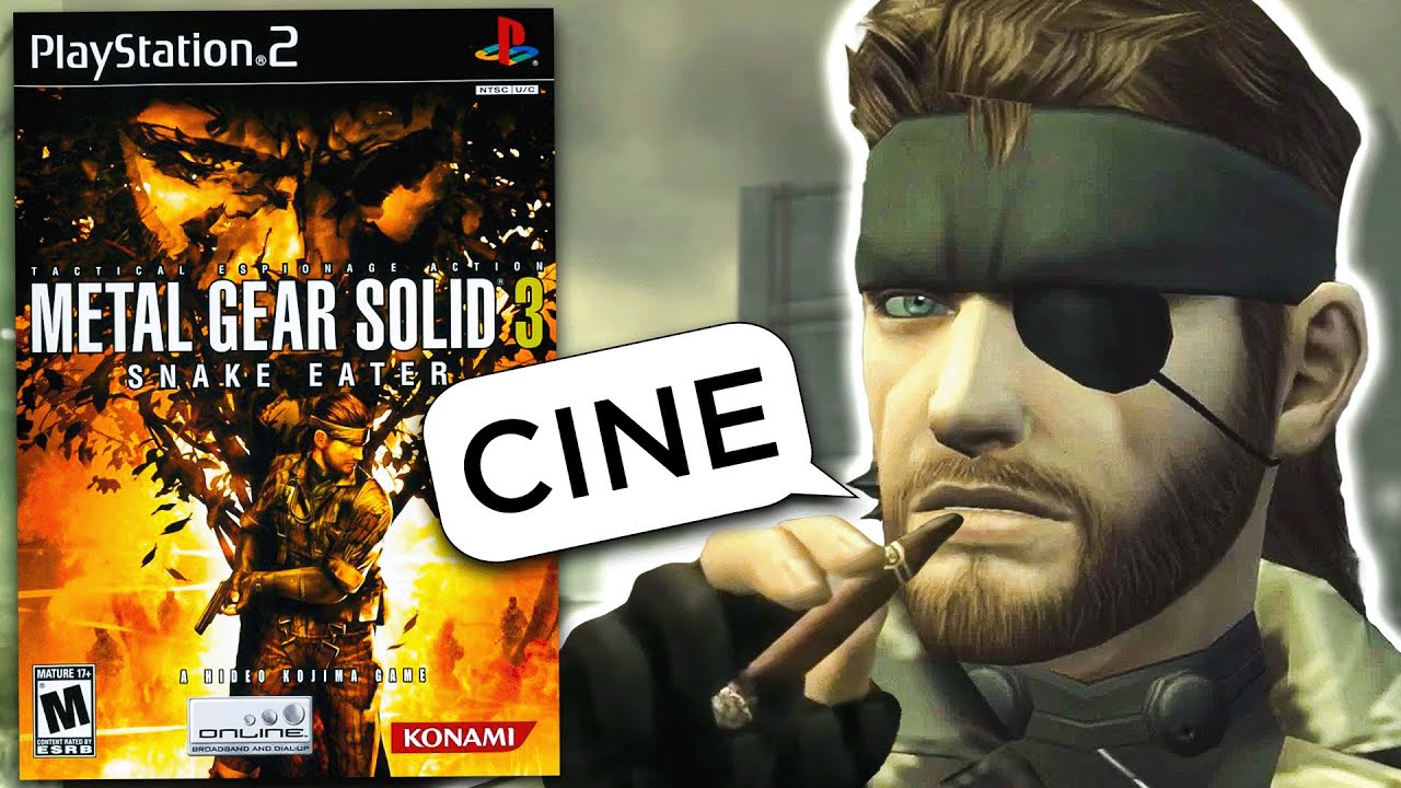 Metal Gear Solid 3 era DEMASIADO CINE para la PS2