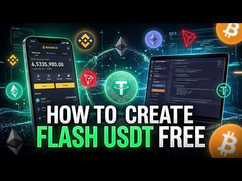 How to Create FLASH USDT 2026 🚀   Ultimate Step by Step Guide to Create & Transfer Flash USDT