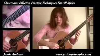 Christmas Song Guitar Lesson - What Child is This - Jamie Andreas