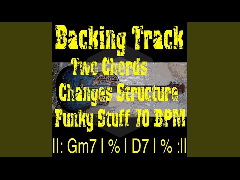 Backing Track Two Chords Changes Structure Gm7 D7