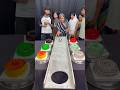 funny family steel ball roll cakes challenge #game #challenge