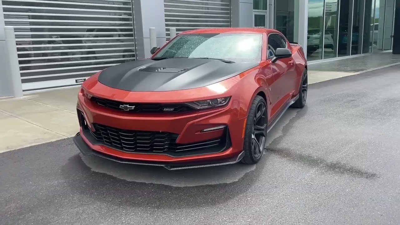 Orange 2023 Chevrolet Camaro 2SS Calgary AB Wolfe Auto Group | Stock Number: 1Y801401A