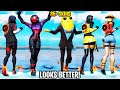 Fortnite FREEWHEELIN' Emote *Looks Better* with This SKINS! (With 50+ Skins)