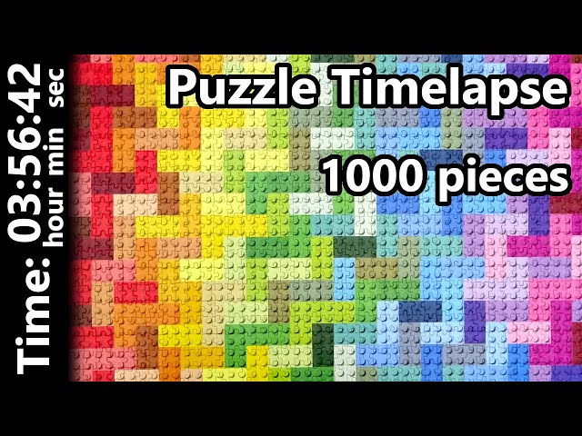 Lego Rainbow Bricks Puzzle