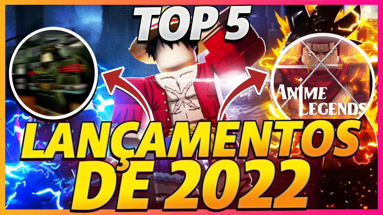 👾🎮OS 21 MELHORES JOGOS DE ANIME NO ROBLOX EM 2022 