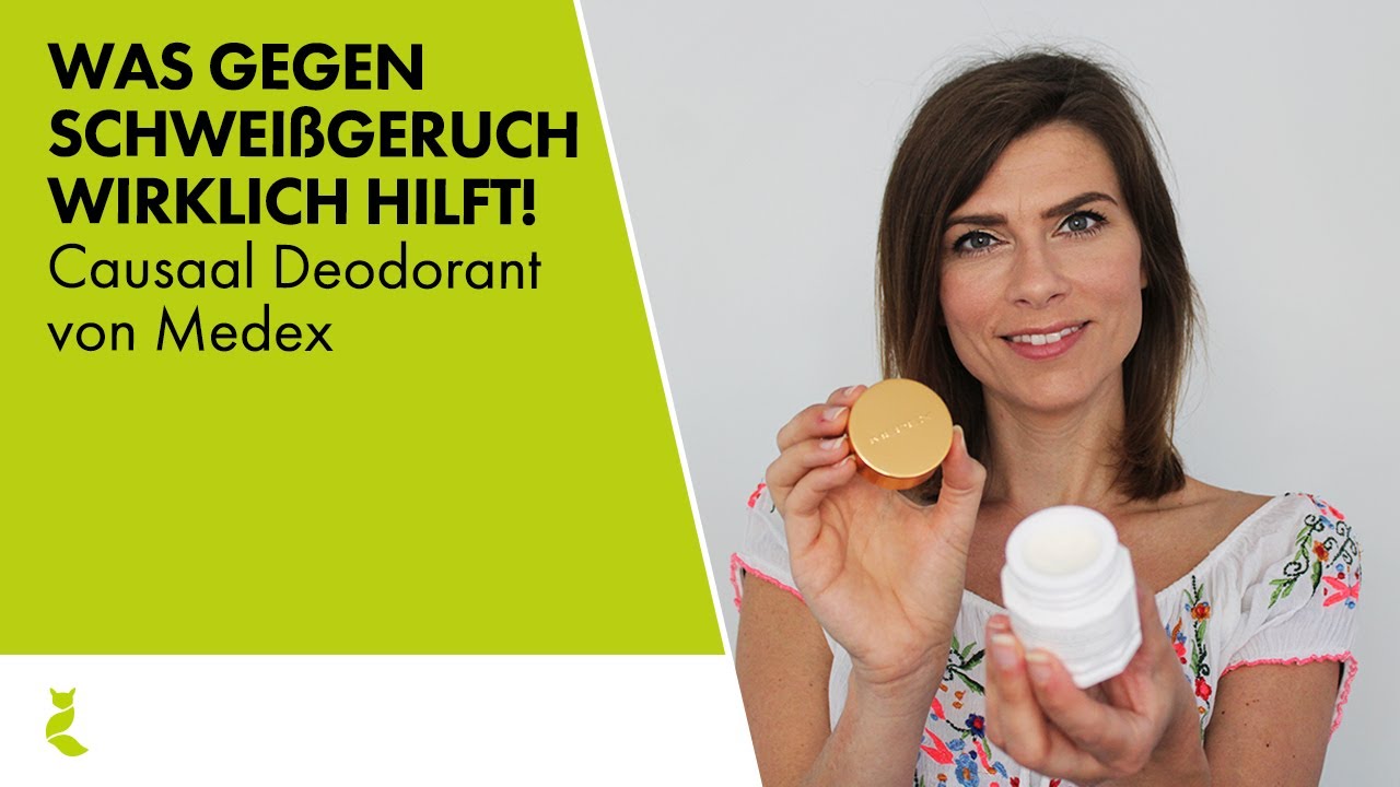 Schweißgeruch – was dagegen hilft! Medex Causaal Deodorant
