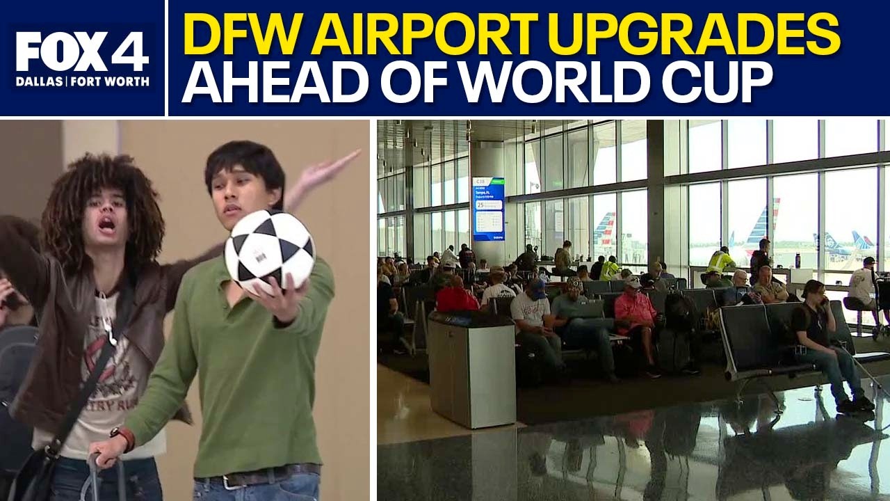 DFW Airport upgrades Terminal C ahead of World Cup