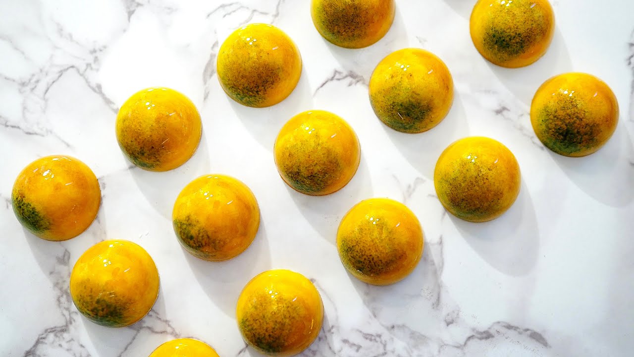 ボンボンショコラ”ゆず”の作り方/How to make Bonbon chocolate 