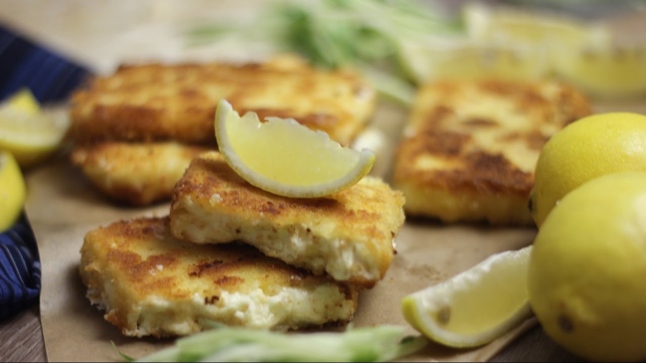 Saganaki (Σαγανάκι) | ausgebackener, panierter Feta | griechische ...