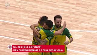 RESUMEN | Jaén Paraíso Interior FS 4-3 Real Betis Futsal