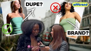 Brands VS Dupes | Public can't tell the difference 🥴 🫣