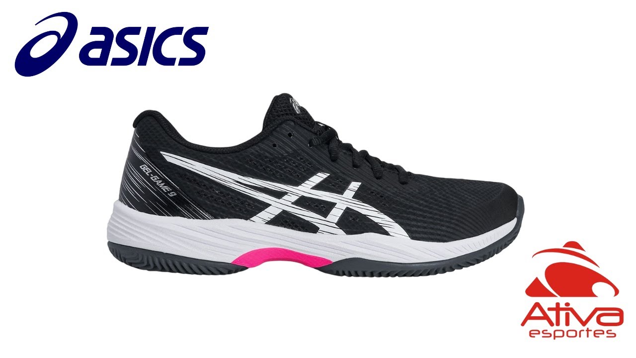 Tênis Asics Gel Game 9 Clay/Oc Masculino 1041A358-001 - Ativa Esportes