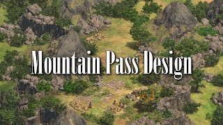 Designing a Mountain Pass | AoE2:DE Speed Design
