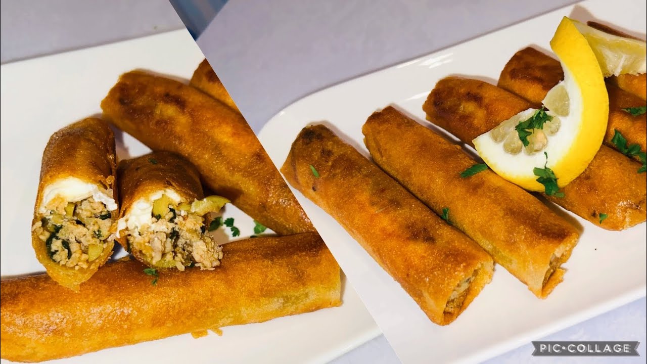 بوراك جزائري باللحم المفروم و الجبن حشو بزاف بنين