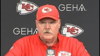 Andy Reid takes blame for loss to Colts