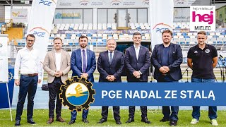 hej.mielec.pl TV: PGE kontynuuje sponsoring tytularny FKS Stali Mielec