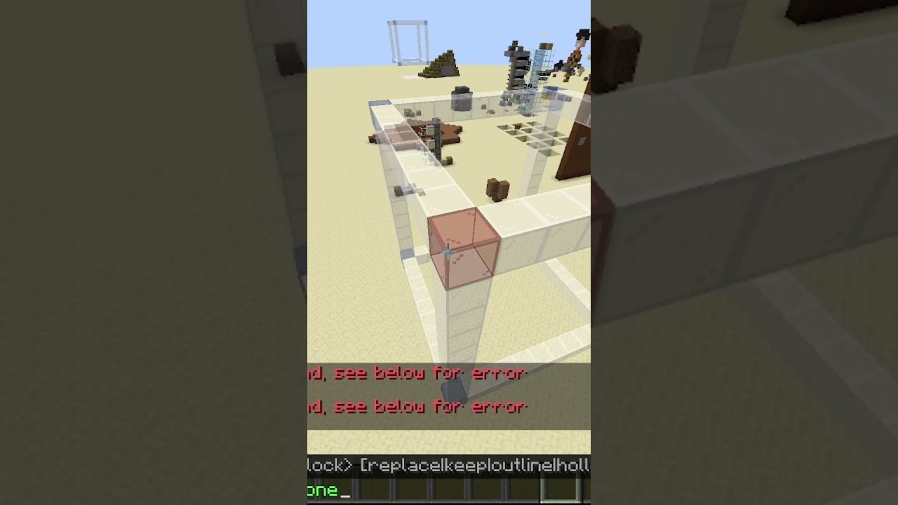 How To Use Fill In Minecraft