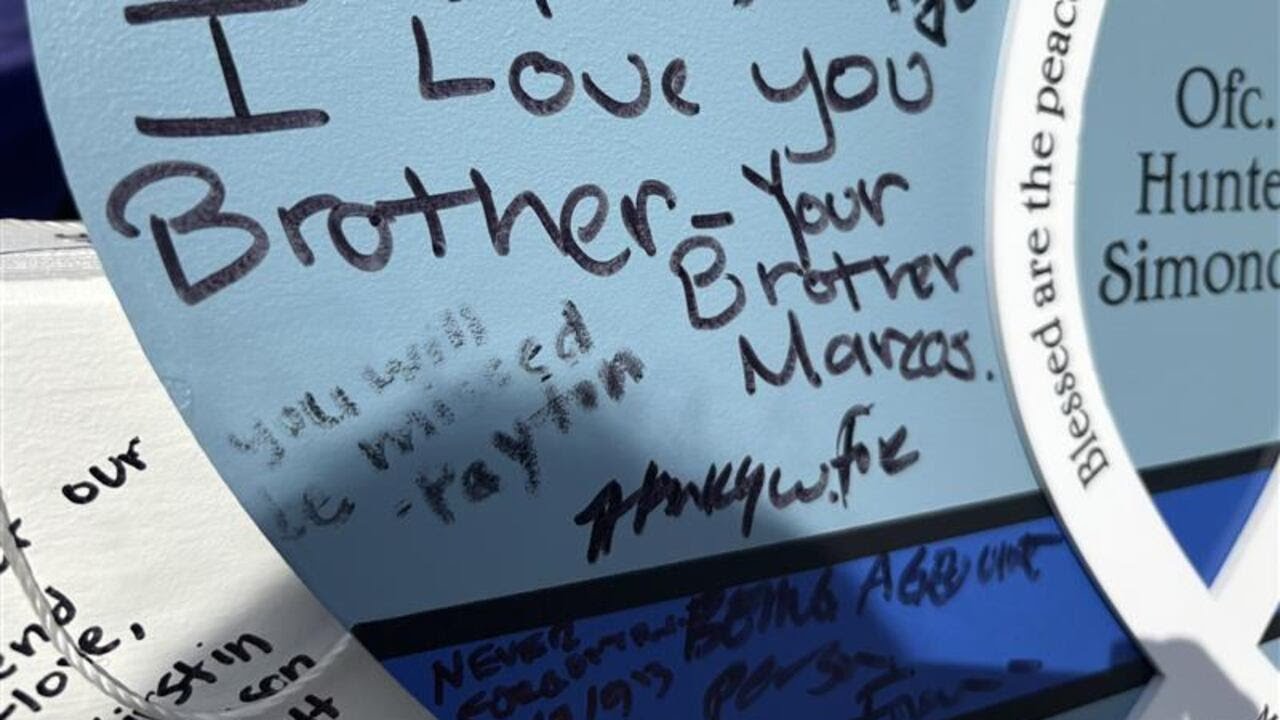 Fallen KCK officer remembered as mentor by little brother