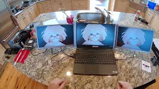 🟪 FOPO Laptop Triple Folding Screens - Z Unboxing