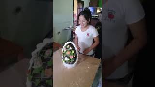 Girl Hits Enormous Easter Egg with Her Head in Hilarious Moment
