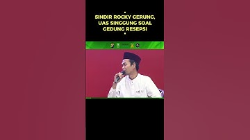 LEWAT PANTUN, UAS SINDIR HALUS ROCKY GERUNG #rockygerung #uas  #rockygerungofficial #shorts #viral