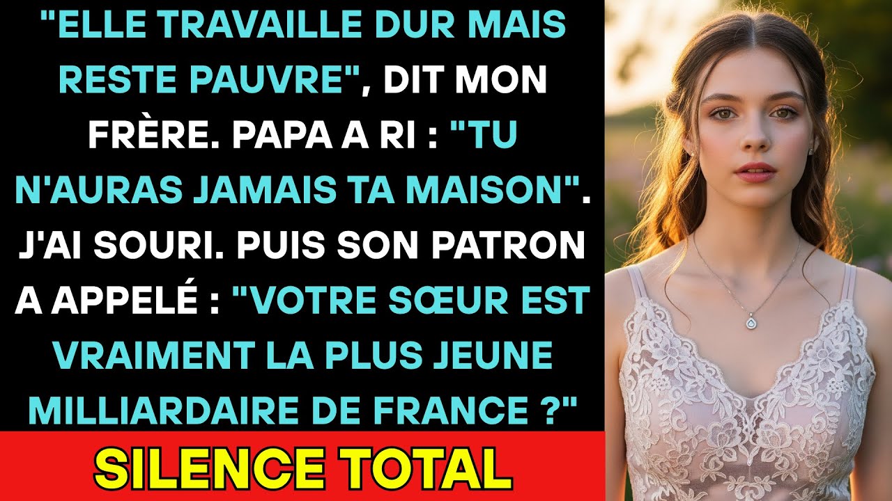 Au Dîner De Noël, Mon Frère A Dit Que Je Serais Toujours Fauchée - Puis Son Patron A Appelé...