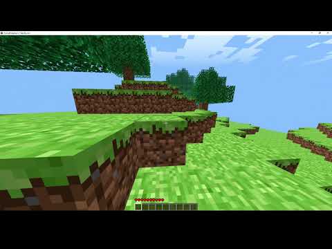 PyCraft Test 6 | Main Menu, Trees, Music + Sounds