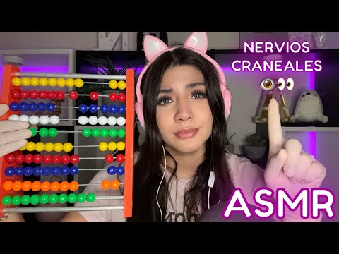 ASMR ESPAÑOL / ASMR de NERVIOS CRANEALES PERO RELAJANTE Y REALISTA (IMPOSIBLE no DORMIRSE ahora)